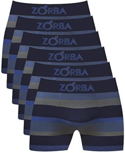 Kit 6 Cuecas Boxer Listradas Algodão, Zorba, Masculino