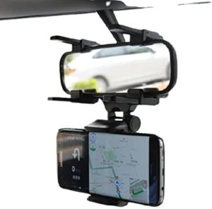 Suporte Para Celular Universal Espelho Retrovisor Carro 360