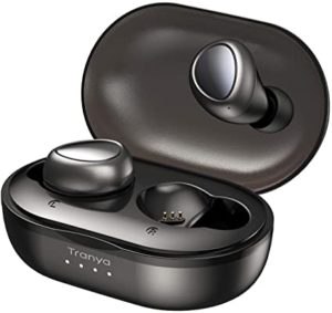 TRANYA Novo T3 Bluetooth 5.0 Fone de ouvido sem fio
