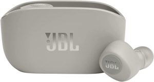 Fone de Ouvido Bluetooth JBL Wave 100TWS Intra-Auricular Prata