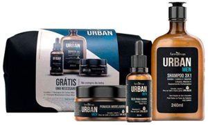 Kit Urban Shampoo + Óleo + Pomada- Necessarie