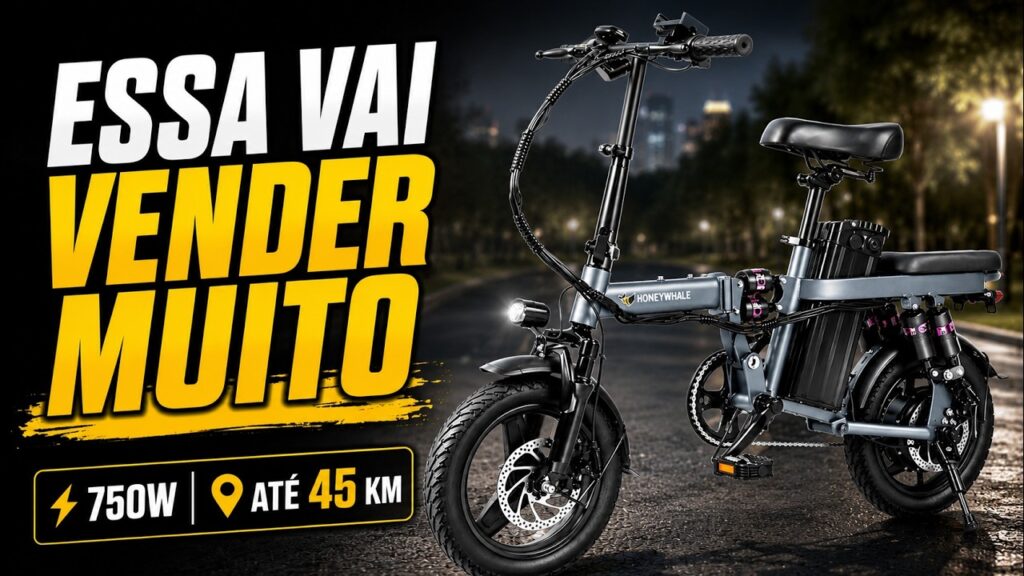Honeywhale S6 Pro-S vale a pena? Review da bicicleta elétrica dobrável