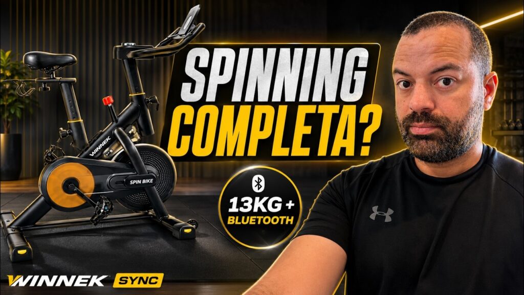 Winnek SYNC vale a pena? Review da bicicleta spinning magnética