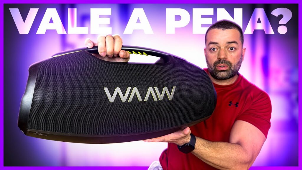 WAAW Hyperboom 1000 vale a pena? Review da caixa Bluetooth de 180 W