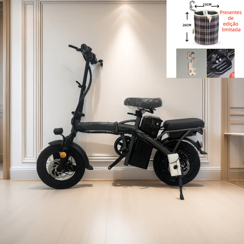 Bicicleta elétrica dobrável NUDA