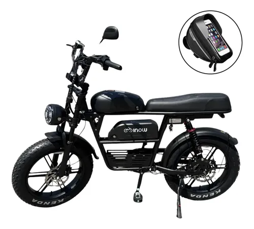 Bicicleta elétrica Inow V35 com duas baterias