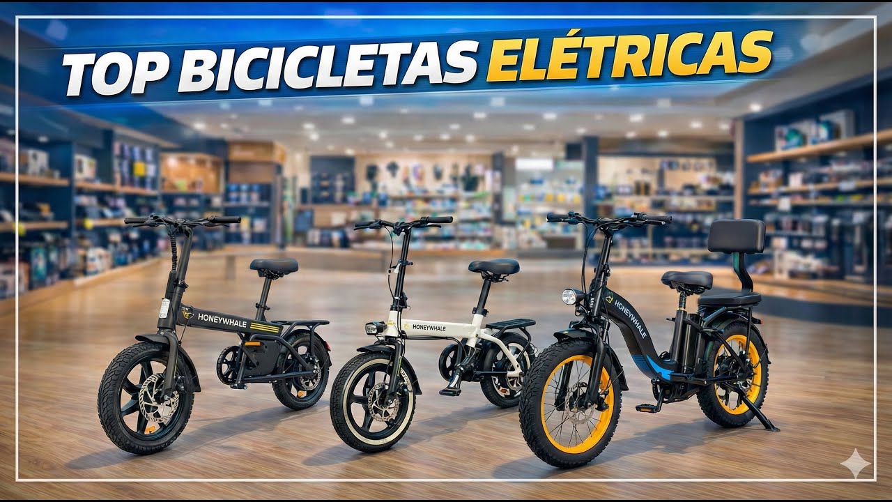 Comparativo de bicicletas elétricas dobráveis Honeywhale