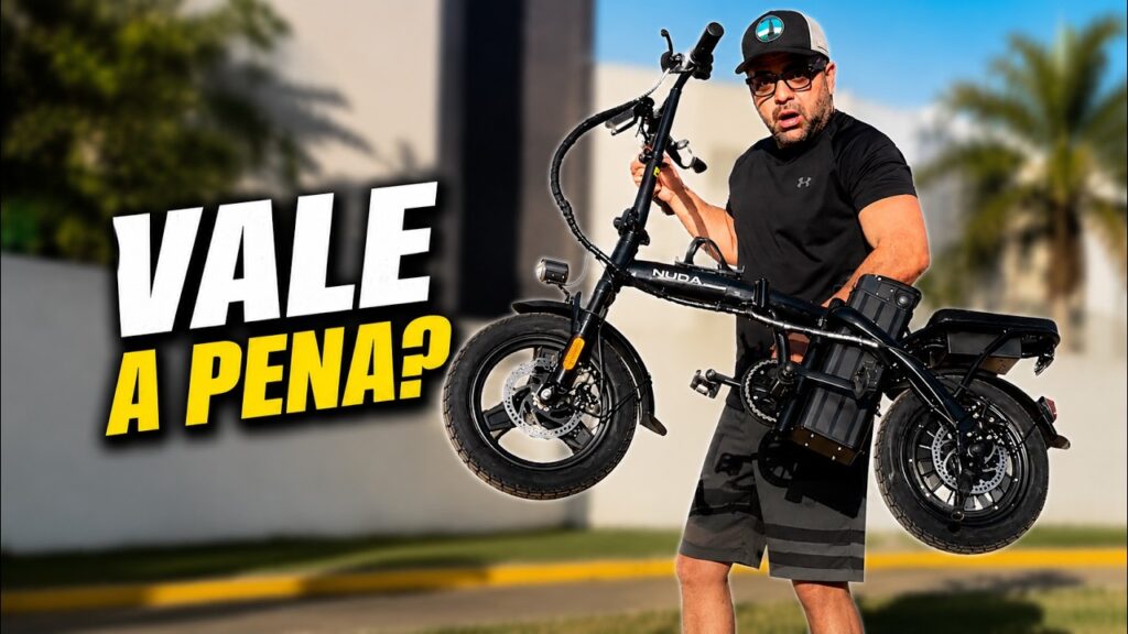 Bicicleta elétrica NUDA vale a pena? Review completo