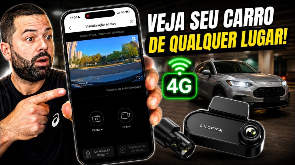 DDPAI N5 Dual 4G vale a pena? Review da câmera veicular 4K