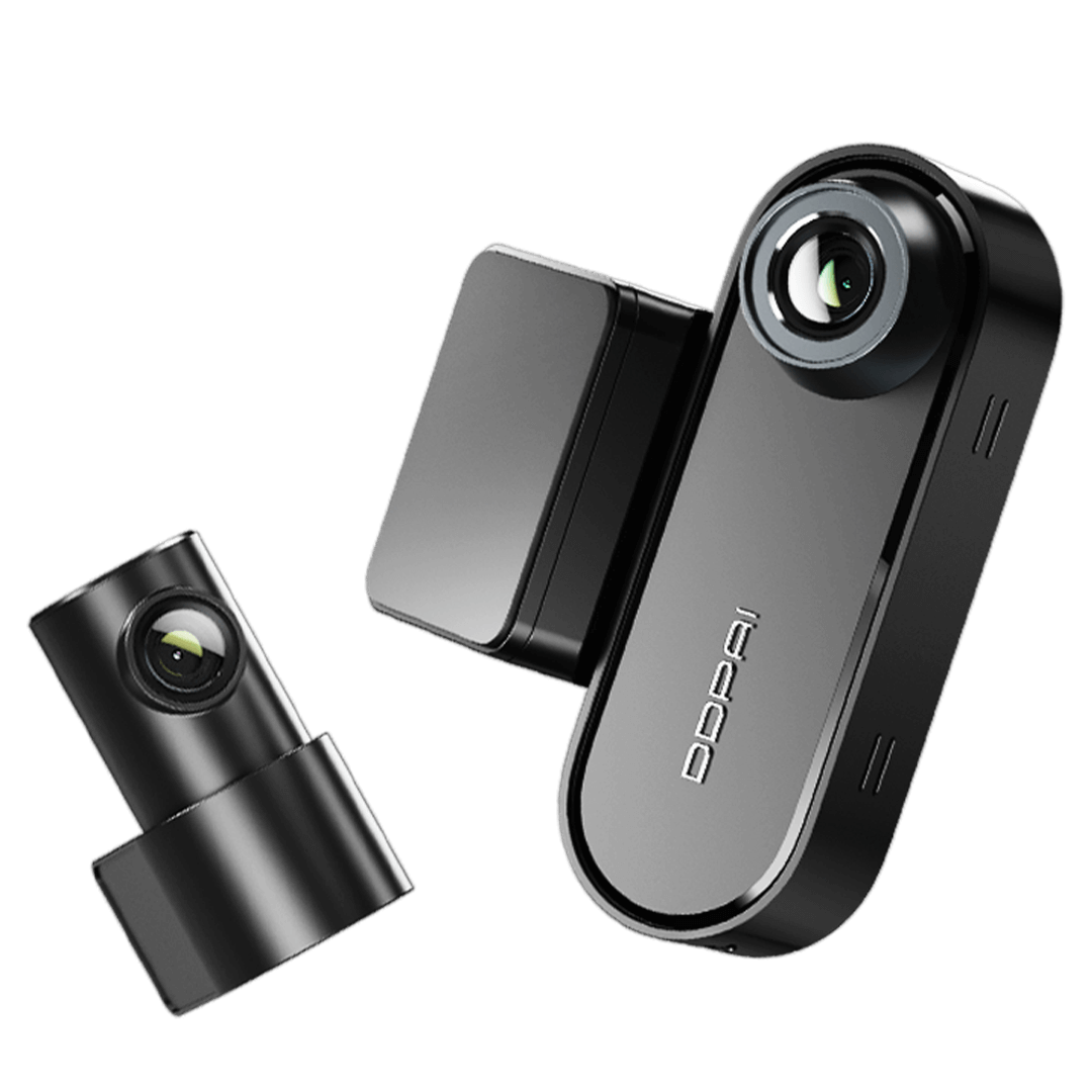 Câmera veicular DDPAI N5 Dual com câmera traseira
