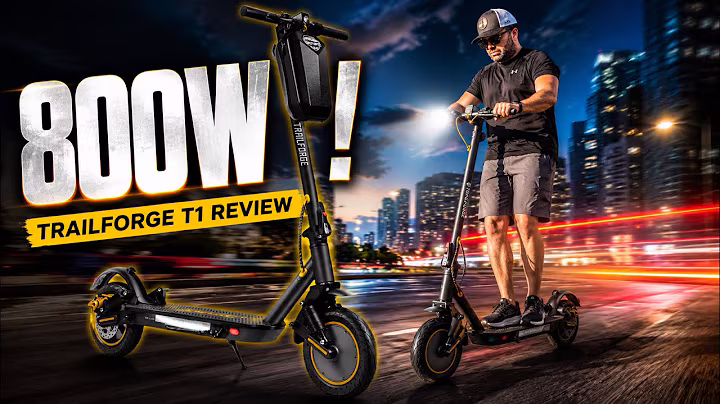 Trailforge T1 vale a pena? Review do patinete elétrico 600W e 800W