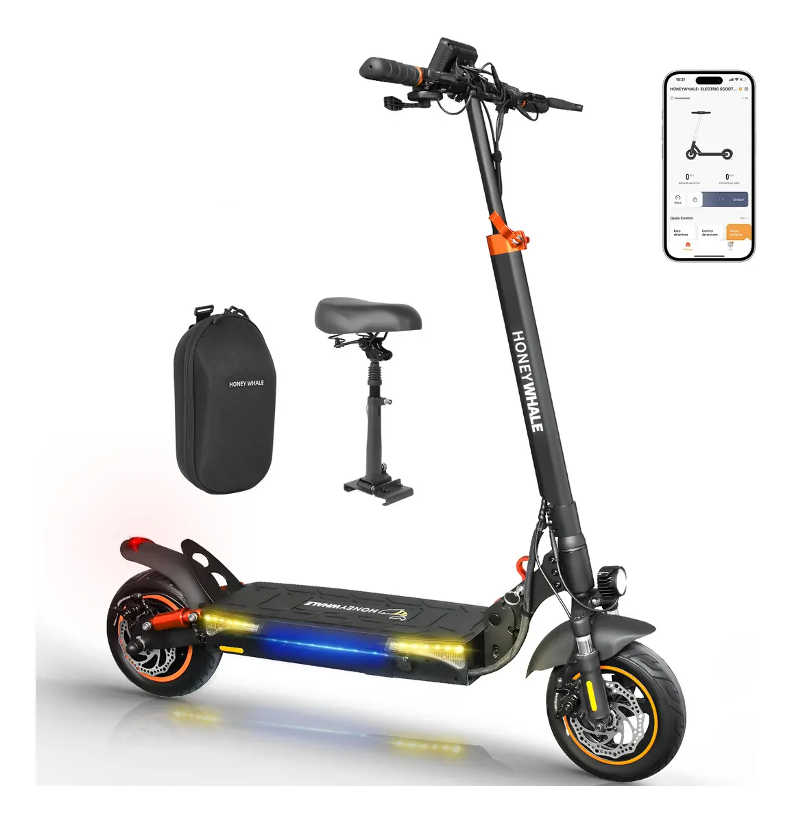 Patinete elétrico Honeywhale T4A