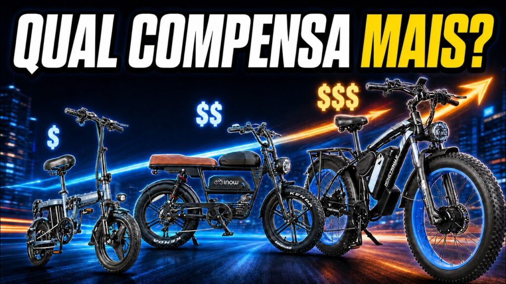 6 bicicletas elétricas em 2026: da mais barata à mais potente