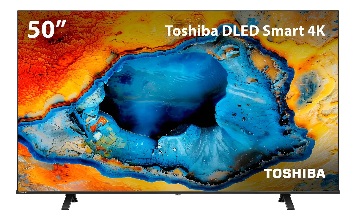 Smart TV Toshiba C350NS 4K de 50 polegadas