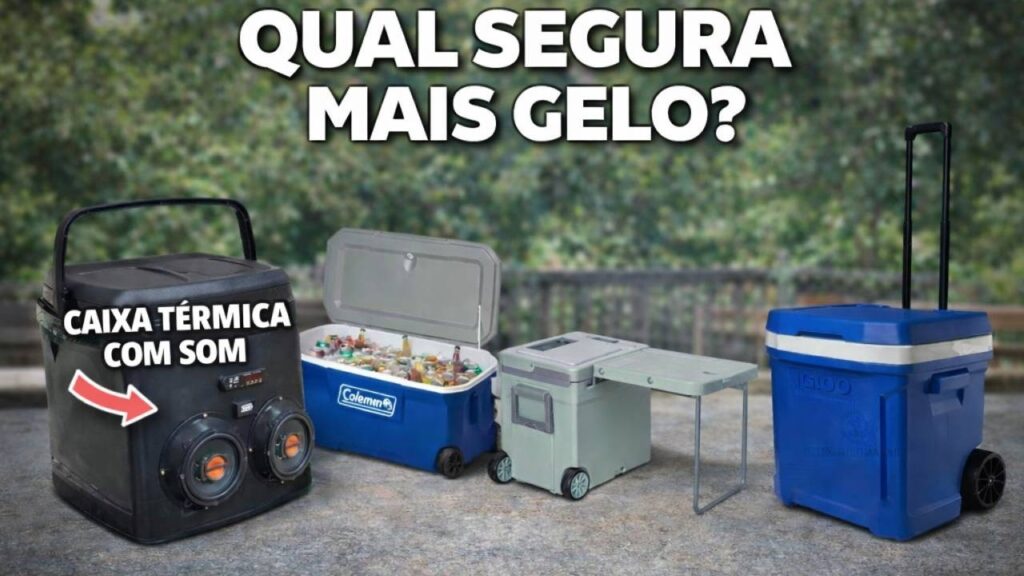 Melhores caixas térmicas em 2026: pequena, com rodas ou elétrica?