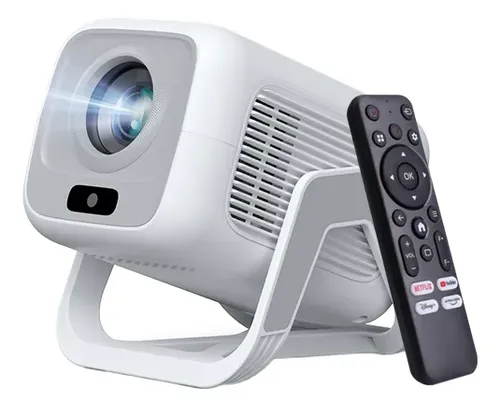 Projetor Bettdow AC1066 branco com controle remoto