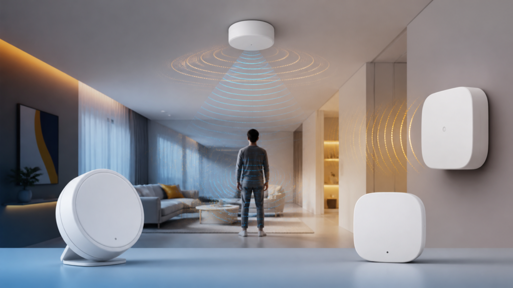 Sensor de presença mmWave: 5,8 GHz, 24 GHz ou 60 GHz?