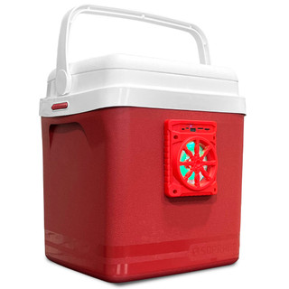 Caixa térmica 32L com som Bluetooth