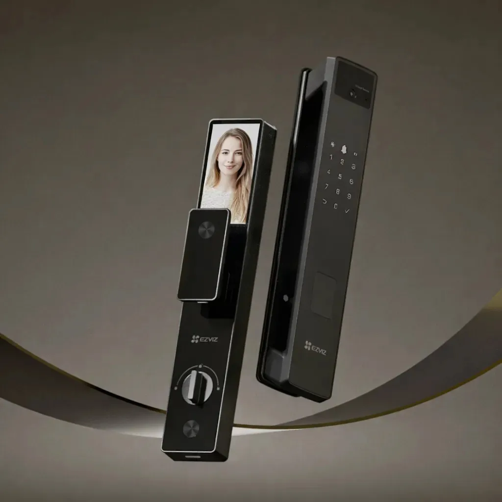 Fechadura inteligente EZVIZ Y3000FVP Plus com reconhecimento facial