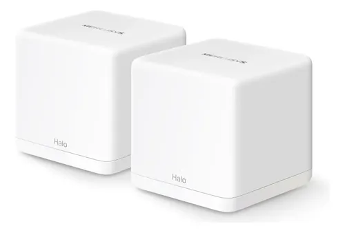 Kit com dois roteadores Mercusys Halo H60X
