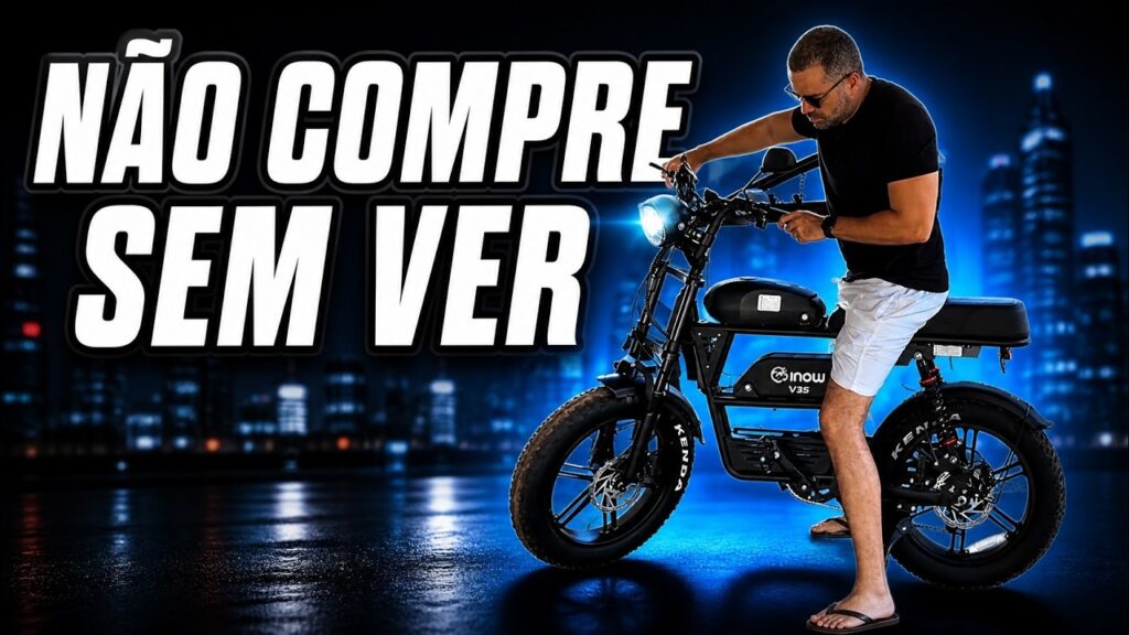 INOW V35 vale a pena? Review da bicicleta elétrica de 120 km