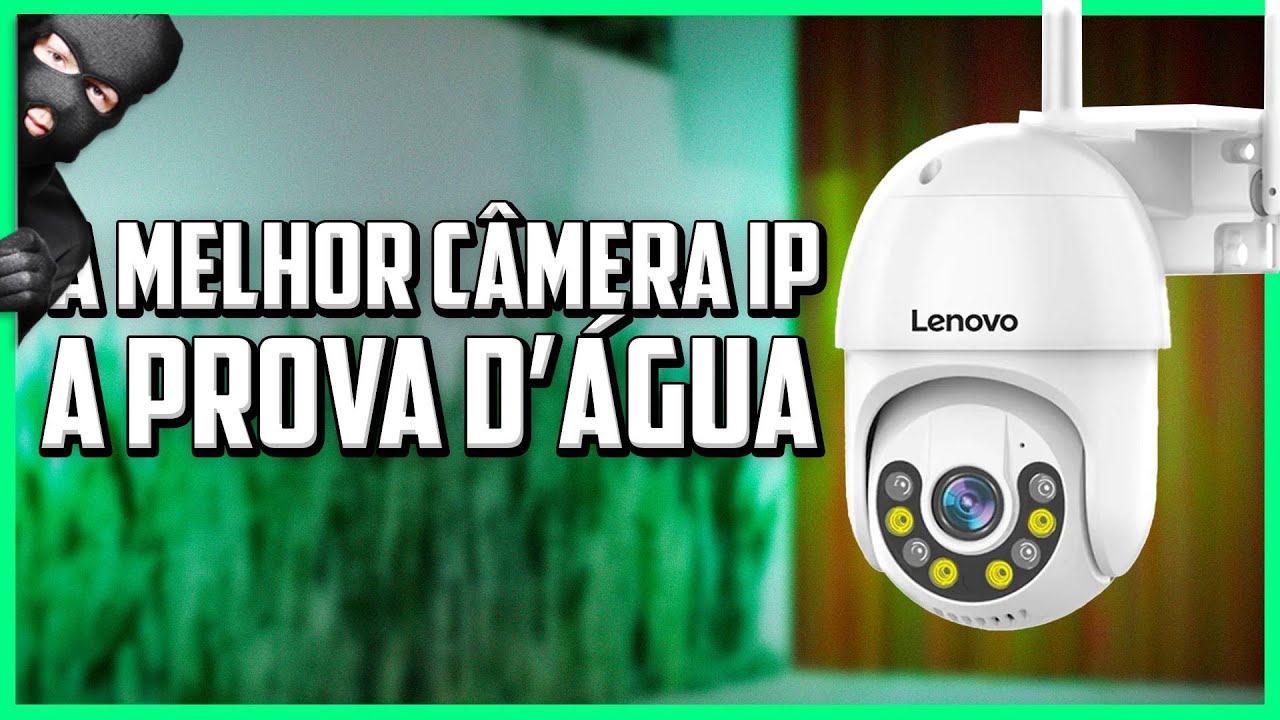 Câmera IP PTZ Lenovo X5Q à prova d'água