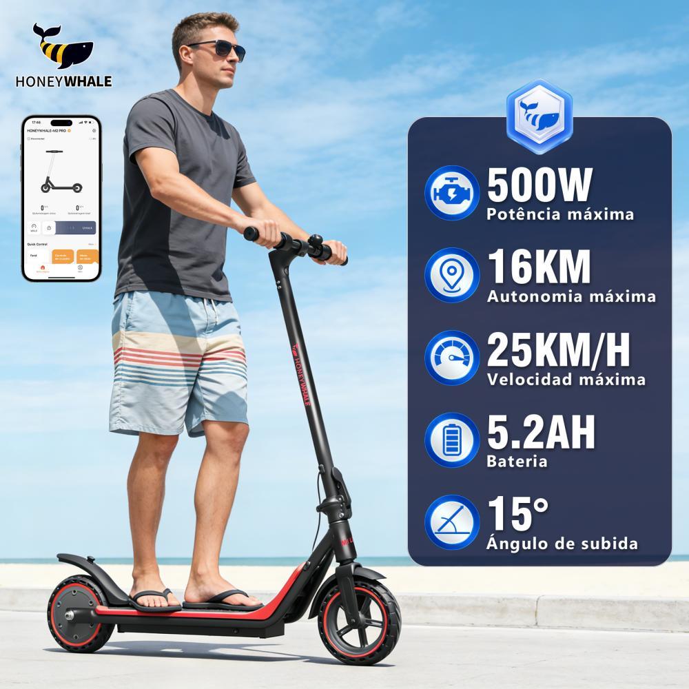 Patinete elétrico Honeywhale M1 Lite