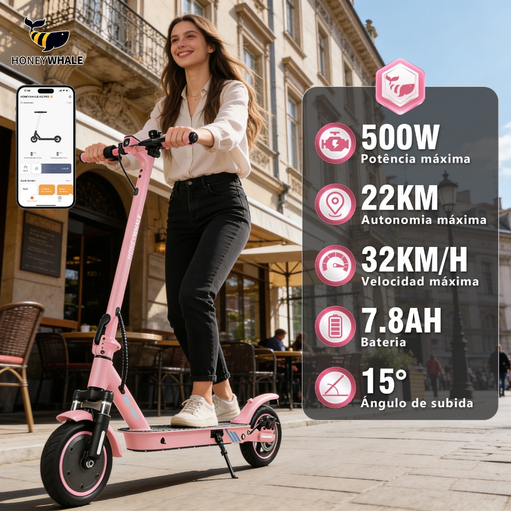 Patinete elétrico Honeywhale M2 Max