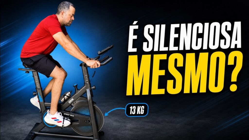 Odin Fit Sprint Mag vale a pena? Review da bicicleta magnética de 13 kg