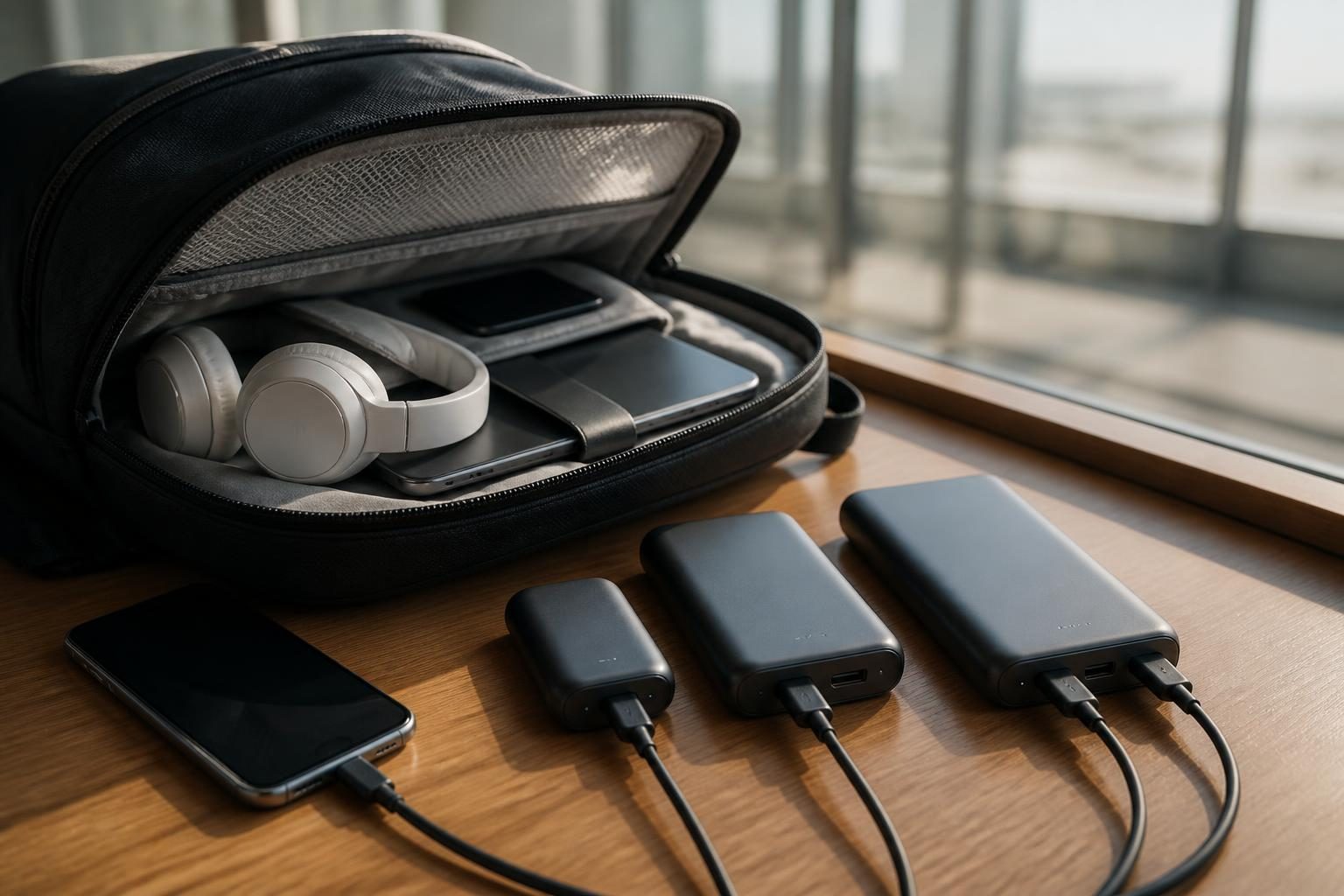 Power banks USB-C para manter celular, tablet e acessórios carregados fora da tomada