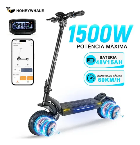 Patinete elétrico Honeywhale T5