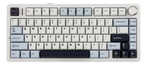 Teclado mecânico sem fio AULA F75