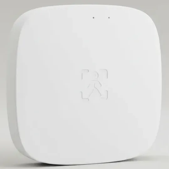 Sensor de presença e luminosidade Aitek Tuya Wi-Fi com radar mmWave de 5,8 GHz