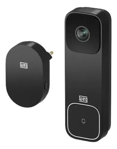 Vídeo porteiro WEG Home VP2K preto