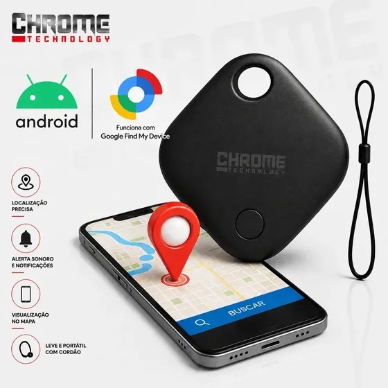 Localizador Chrome Technology para Android e Google Localizador