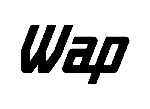 Aspirador WAP High Speed Plus azul e cinza em configuração vertical